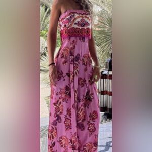 Colorful printed jumpsuit